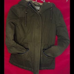 Olive green jacket